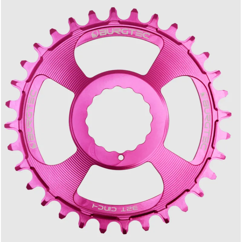 Pinion față pentru bicicletă BURGTEC Cinch Thick Thin Chainring ­32T ­Purple Rain Disponibil imediat